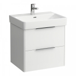 Spintelė praustuvui Laufen BASE 570x438x515 mm, su dviem stalčiais, praustuvui 810963, spalva- balta matinė 